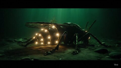 Giant FIREFLY Takes Over the City at Night!