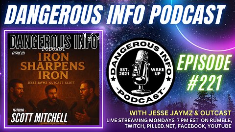 221 "The Iron Crossover" ft. Scott Mitchell, giant bones, nephilim demons, bloodlines, fallen angels