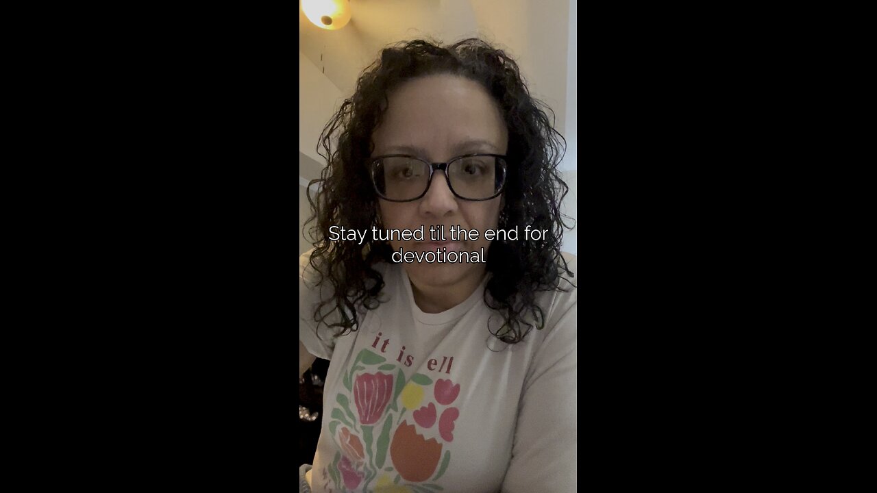 Do you have that special time with God?