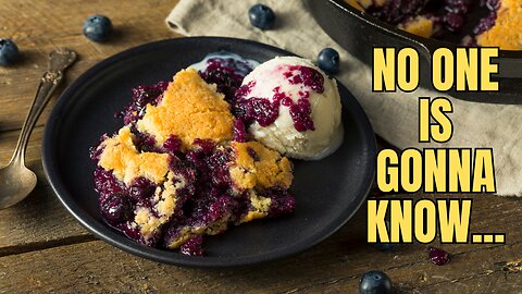 THE BEST Southern-Style Berry Cobbler (Psst...no one will know it's 100% freshly milled wheat!)