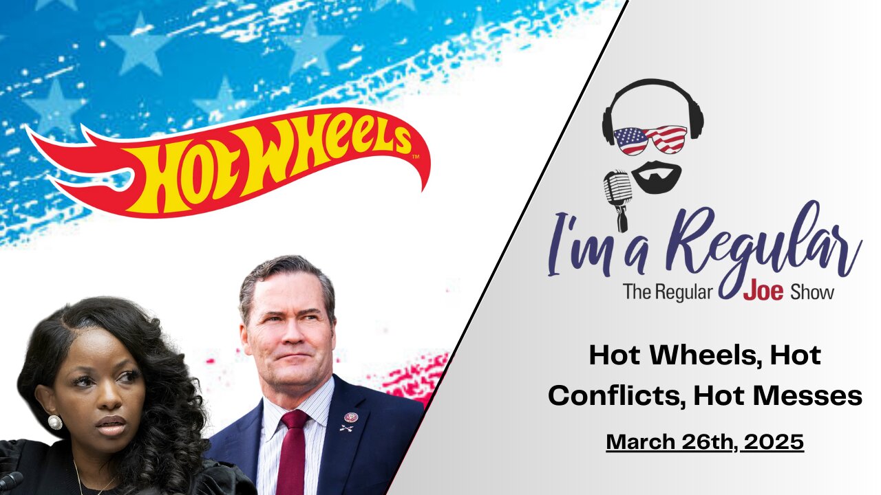 Hot Wheels Rolling - New Messages Released - 10 Trillion Dollars Dodged: The Regular Joe Show LIVE