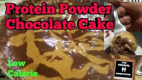 Protein Powder Chocolate Cake low calorie