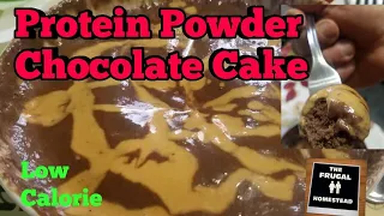 Protein Powder Chocolate Cake low calorie