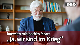 Interview mit Joachim Maaz: „Ja, wir sind im Krieg“ | NDS