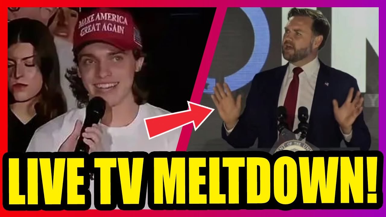 He Got HUMILIATED on National TV — MAGA Student DESTROYS Himself After ATTACKING Vance On Live TV!