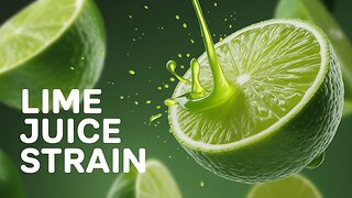 Lime Juice poured by JK Distro