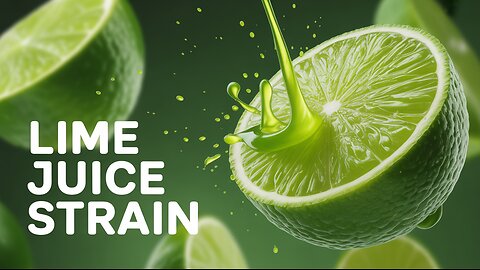 Lime Juice poured by JK Distro