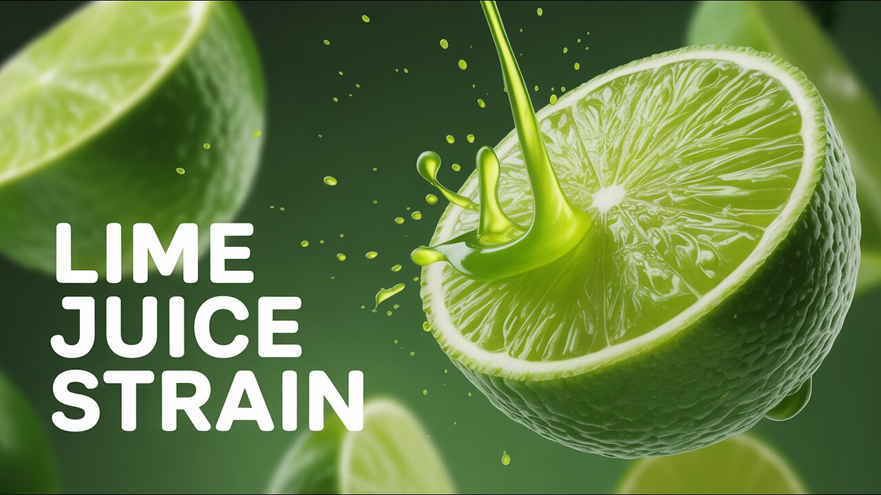 Lime Juice poured by JK Distro