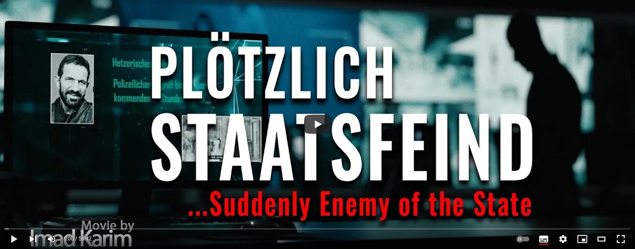 Plötzlich Staatsfeind Suddenly enemy of the state (English subtitles) 22.12.2024 Film von Imad Karim