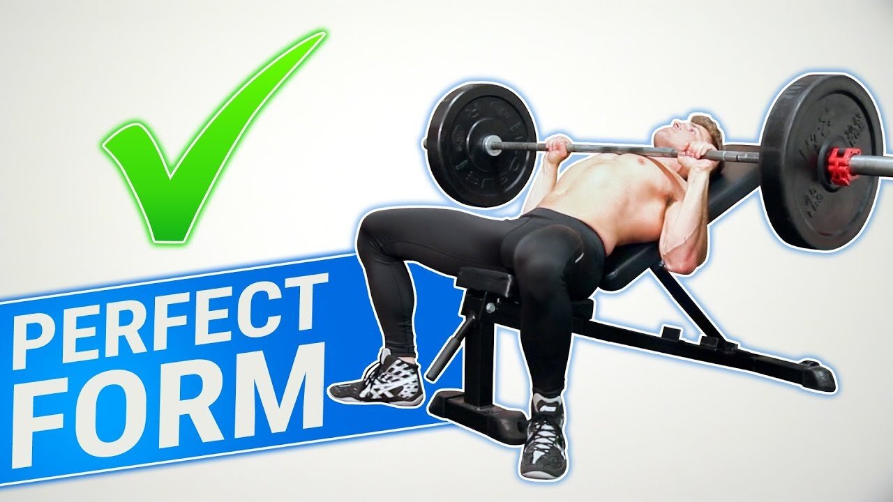 ✅The PERFECT Incline Bench Press ⚡