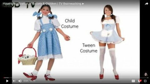 HYPERSEXUALIZATION OF SOCIETY AND CHILDREN 🔞 TV BRAINWASHING
