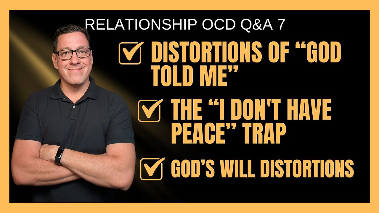 🔴RCOD Q&A 7: The Distortions of God Told Me | The I Don't Have Peace Trap | God's Will Distortions