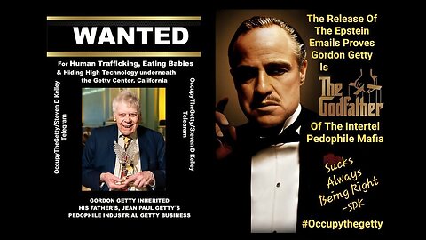 The Epstein Emails Proves Gordon Getty Is The Godfather Of The Intertel Pedophile Mafia