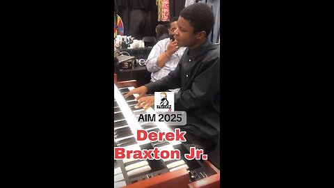 17 year old Derek Braxton on organ 🎹🎶🎵🔥 #cogicaim2025 #majorscaletv