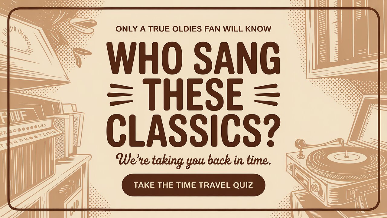 Who sang these classics?