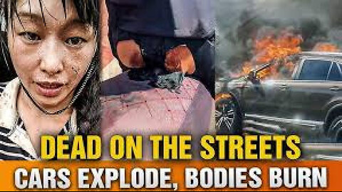 CHINA BOILS 🇨🇳 EXPLODING CARS, MELTING ROADS AND HEATSTROKE DEATHS