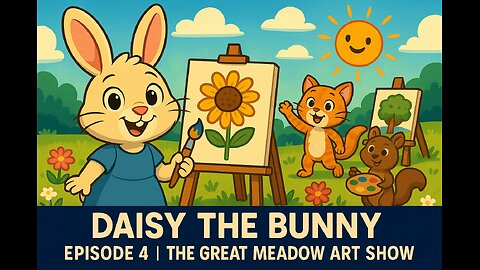 Daisy the Bunny | Episode 4 | The Great Meadow Art Show