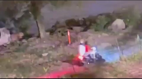 Footage shows an off-duty Border Patrol officer shot in the face at a NYC park by illegal immigrants