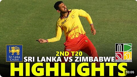 Zimbabwe vs Sri Lanka, 2nd T20I at Harare, ZIM vs SL, Sep 06 2025 - Match Highlights