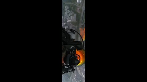 F 18 turning and burning