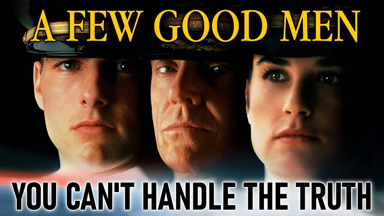 A FEW GOOD MEN - Courtroom Scene "You Can't Handle the Truth" - 4K