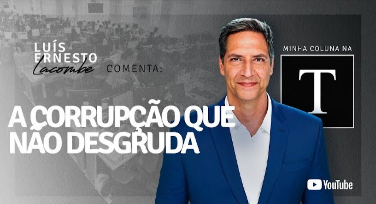 IN BRAZIL, CORRUPTION DOESN'T LEAVE THE THIEF OR HIS GANG