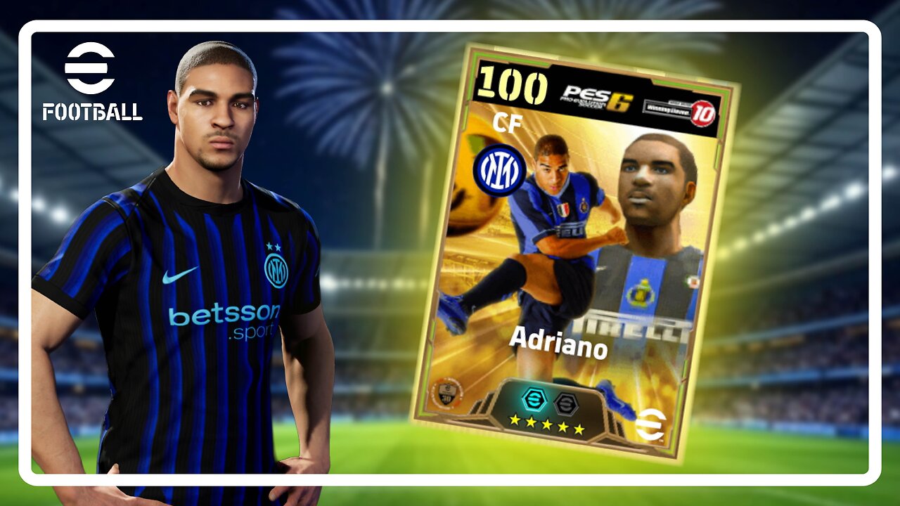Adriano New eFootball Card Review, Build & Gameplay | eFootball | Player Review