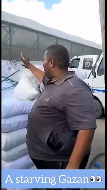 A starving Gazan👀🥴🤣
