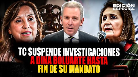AGO 19 - Dina Boluarte: TC ordena suspender las investigaciones contra la presidente