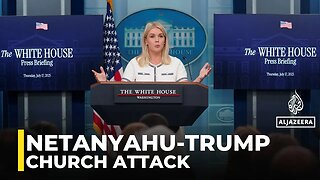 Trump called Netanyahu to address church attack