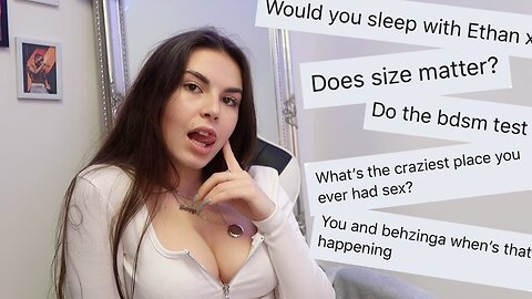 HOT GIRL Answering your MOST SEXUAL questions watch this Lauren Alexis