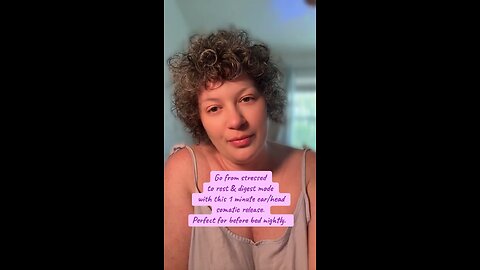 1 Minute To Bio Hack Your Nervous System