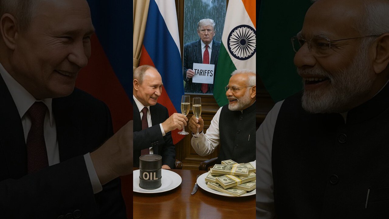 Trump Tries to Get Putin & Modi’s Attention During China Meeting!