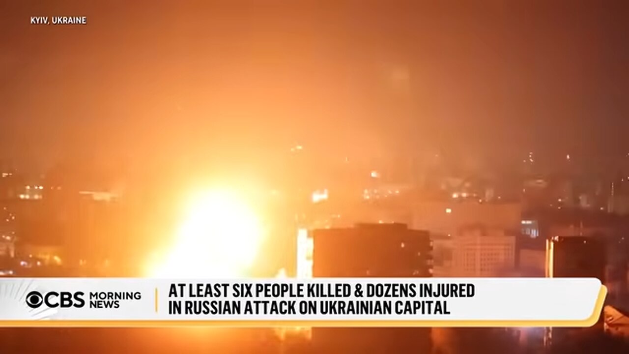 Russia unleashes massive attack in Kyiv