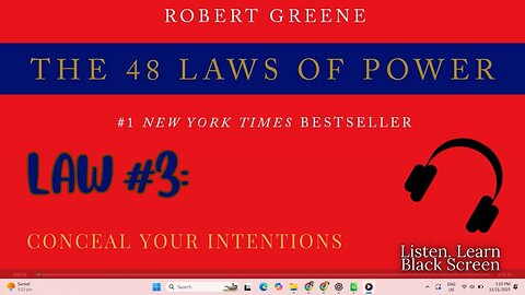 48 Laws of Power FULL Audiobook – Law #3: Conceal Your Intentions | Robert Greene