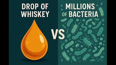 This Tiny Drop of Whiskey Just Took on Millions of Bacteria – The Results Are Shocking!