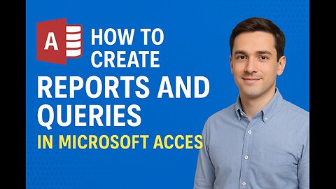 How to create Reports and Queries in Microsoft Access