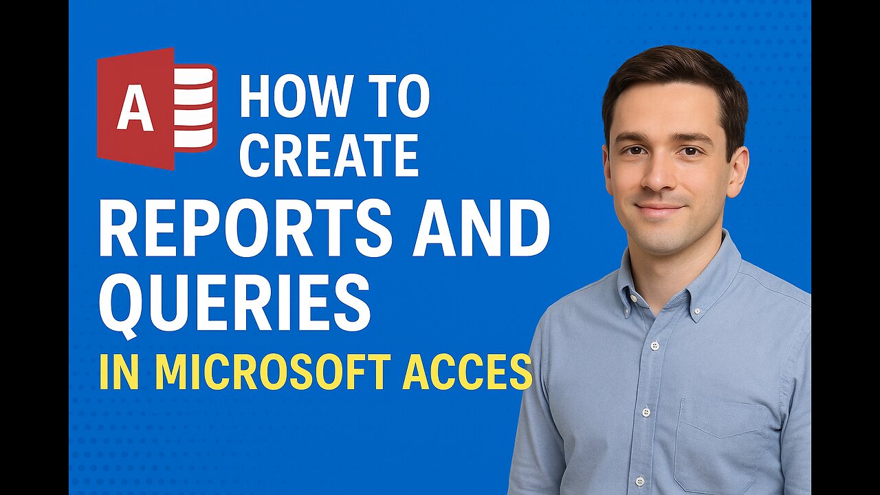 How to create Reports and Queries in Microsoft Access