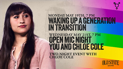 Hetero Awesome Show – May 21st: “Open Mic Night – You and Chloe Cole”