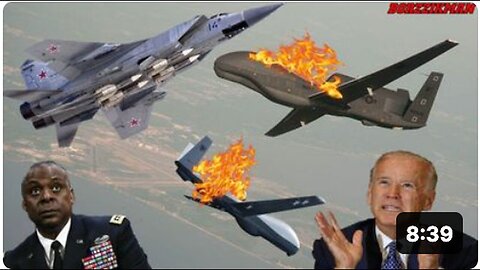 "MiG-31 Foxhound of Russia Eliminates U.S. GLOBAL HAWK, MQ-4C TRITON Drones Over Black Sea"