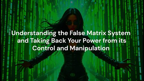 Understanding the False Matrix System | How to Take Your Power Back | Kelara Star Being