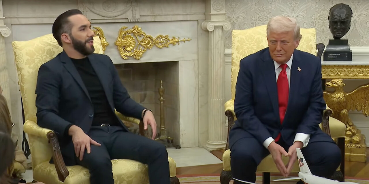 LIVE: Trump & Bukele Destroy The Media, Aids Commie Sets Fire To Shapiro's House