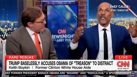 CNN Melts Down After Trump Accuses Obama of Treason