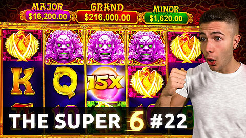 The Super 6 🎰 EXCLUSIVE HIGHROLL BONUS OPENING #22