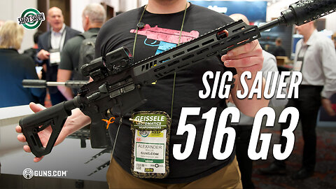 SHOT Show 2026: Sig Sauer 516 G3