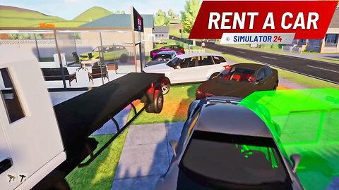 How To Sell Cheap Cars At High Prices! Rent A Car Simulator | DEMO