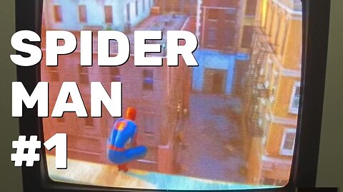 Marvel's Spider-Man Gameplay Part 1 - CRT Gaming