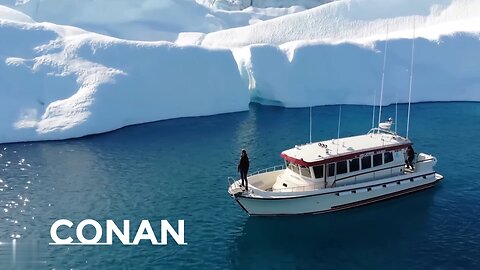 Conan Trying To Negotiate The Greenland Deal With The Property Brothers
