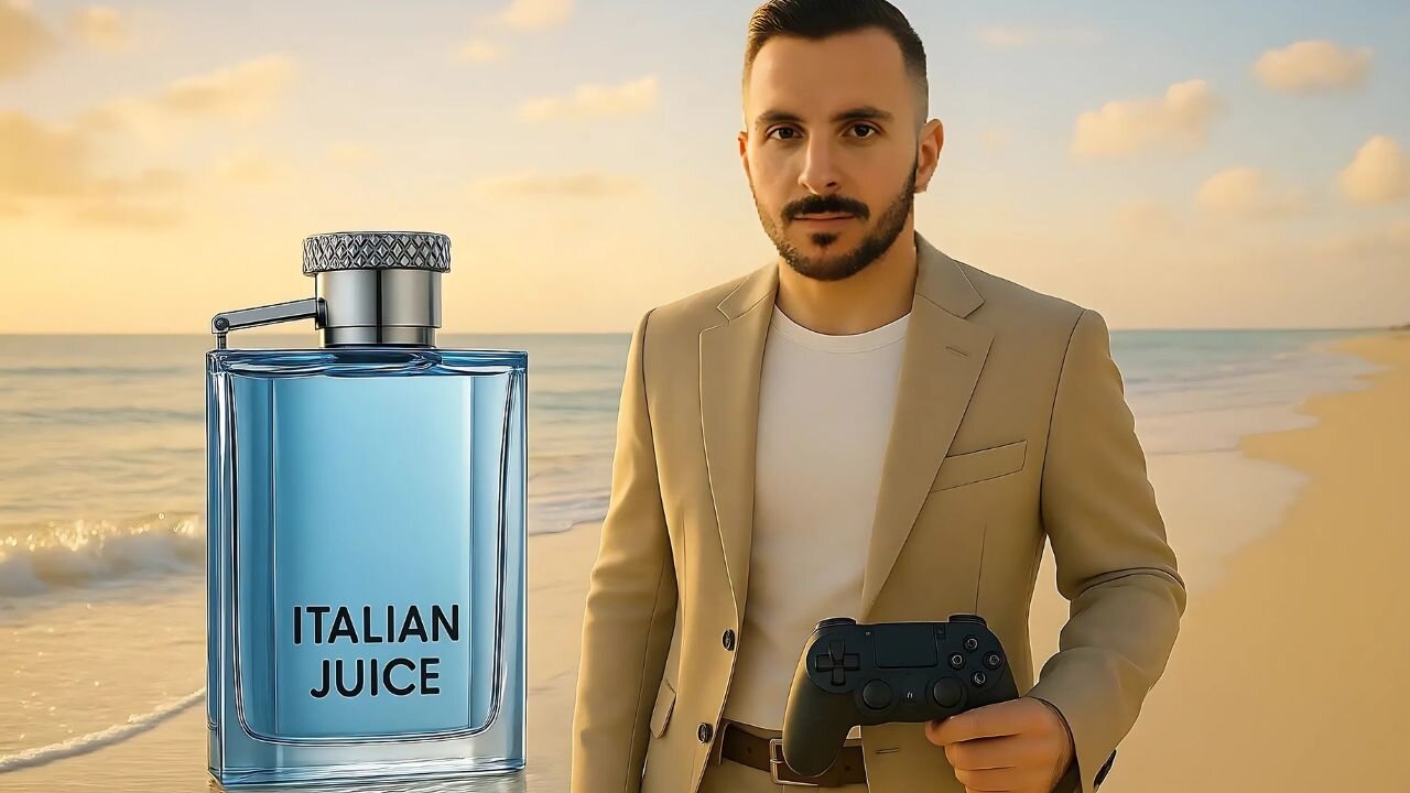 My new "Italian Juice" cologne is out - come play video games