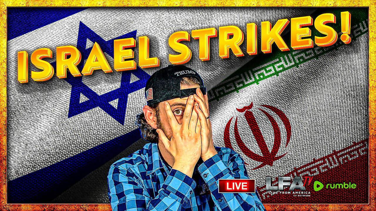 ISRAEL STRIKES IRAN, US DENIES INVOLVEMENT! | UNGOVERNED 6.13.25 10AM